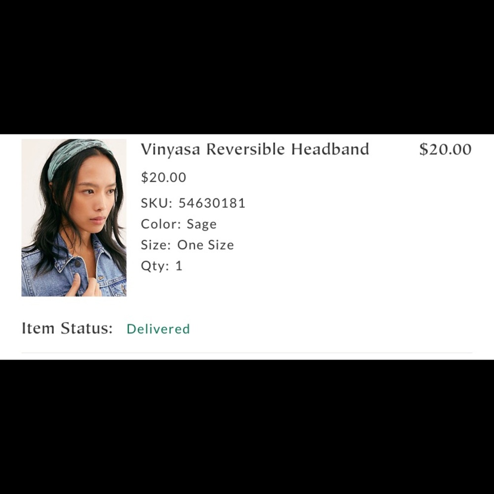 Free people headband
